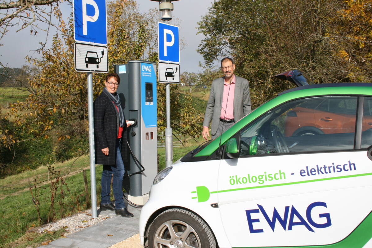 neue E-Ladestation
