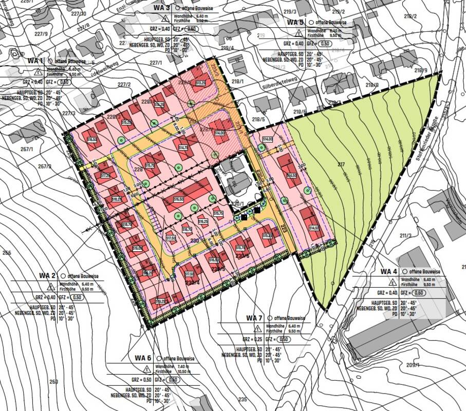 Bebauungsplan Bollentenne West - Plangebiet